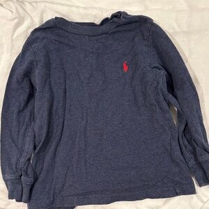 Polo by Ralph Lauren Dark Blue Kids Long Sleeve Tee